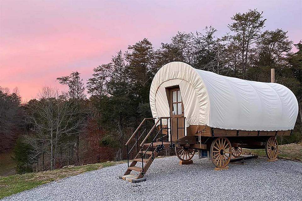Places to stay like never before, Glamping.
