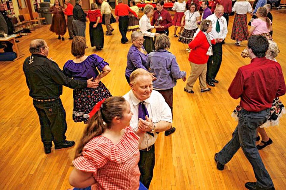 Square dancing in the Smoky Moutnains